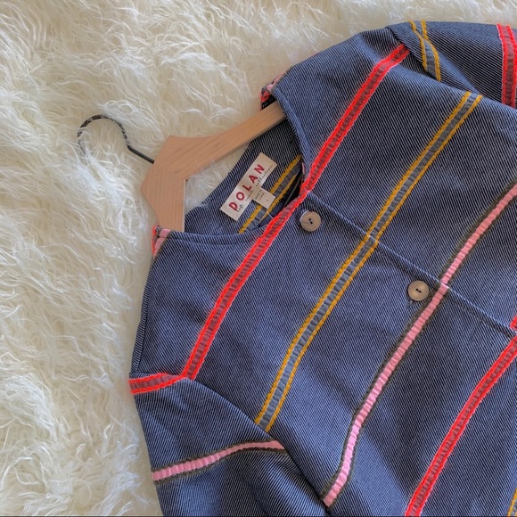 NEW ANTHROPOLOGIE Dolan Piccadilly Belted Tweed Multicolor Striped Wrap Tie Belt - Picture 6 of 13